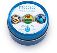 MOGO Magnet Charms - Soccer Kid
